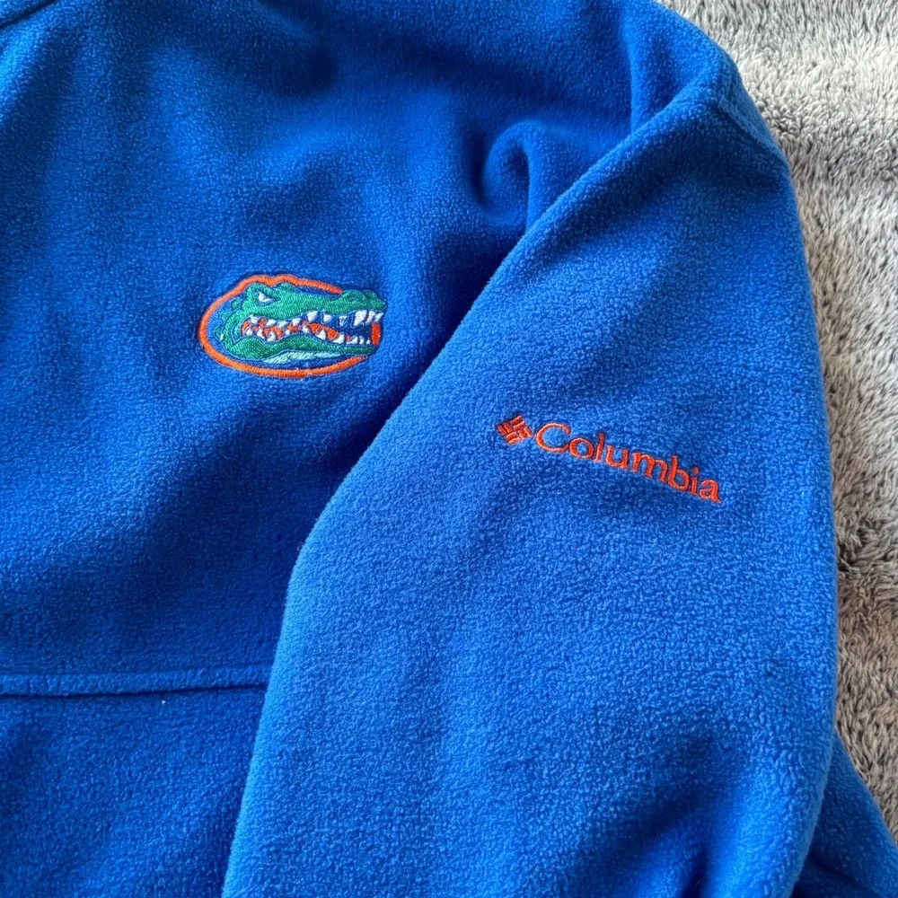 Columbia Mens Fleece Jacket XXL Florida Gators Full Zip Collegiate NCAA 20435